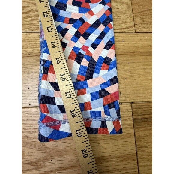 Lululemon‎ Women's Midrise Crop Legging Navy Blue Multicolor Size 6. Lot 2 - Picture 5 of 16